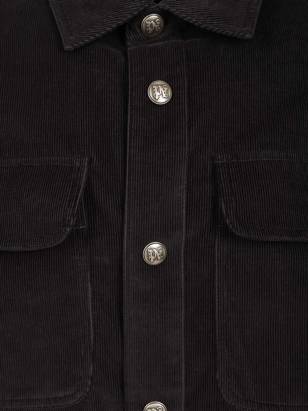 Palm Angels Logo Printed Overshirt