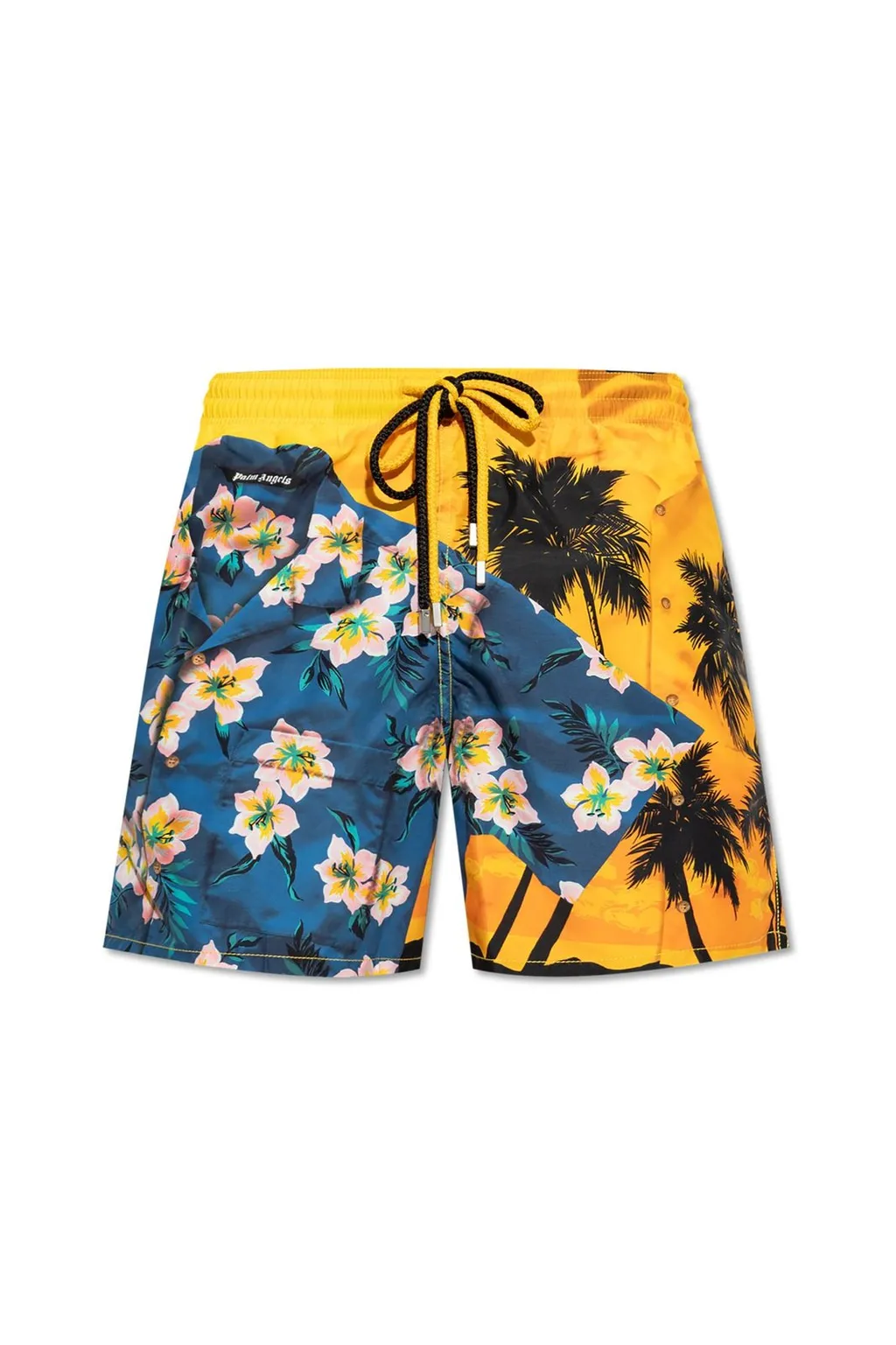 Palm Angels X Vilebrequin Graphic Printed Swim Shorts
