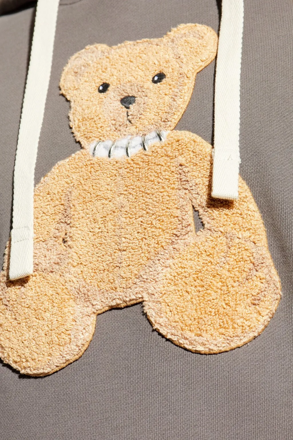 Palm Angels Teddy Bear Motif Hoodie