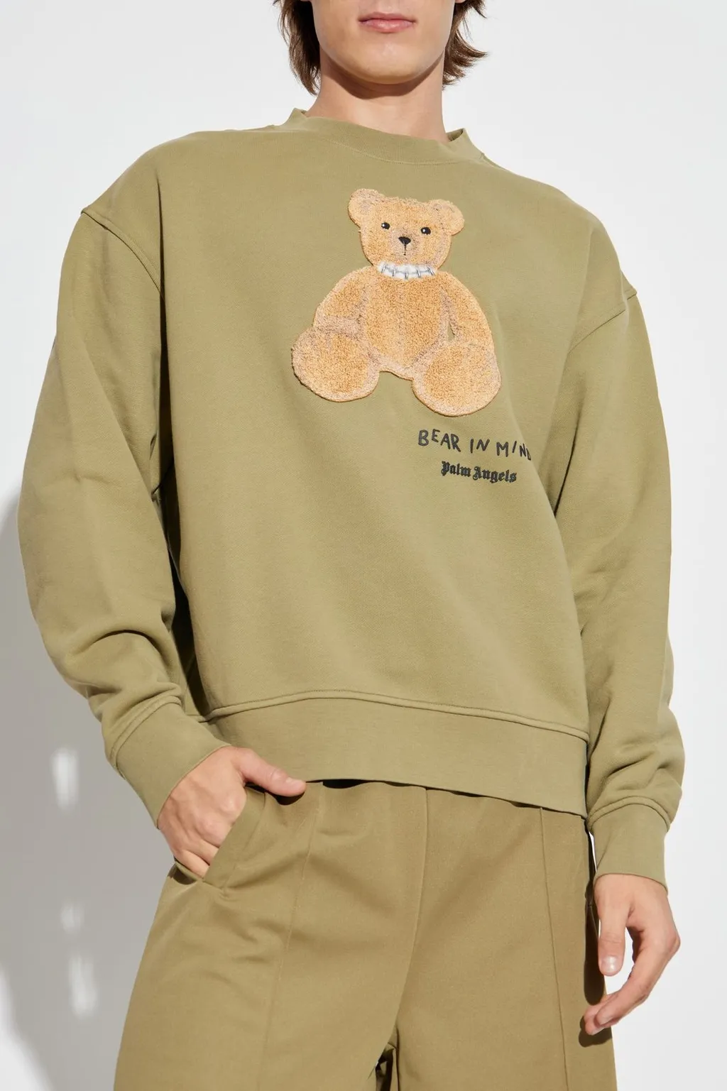 Palm Angels Bear In Mind Crewneck Sweatshirt