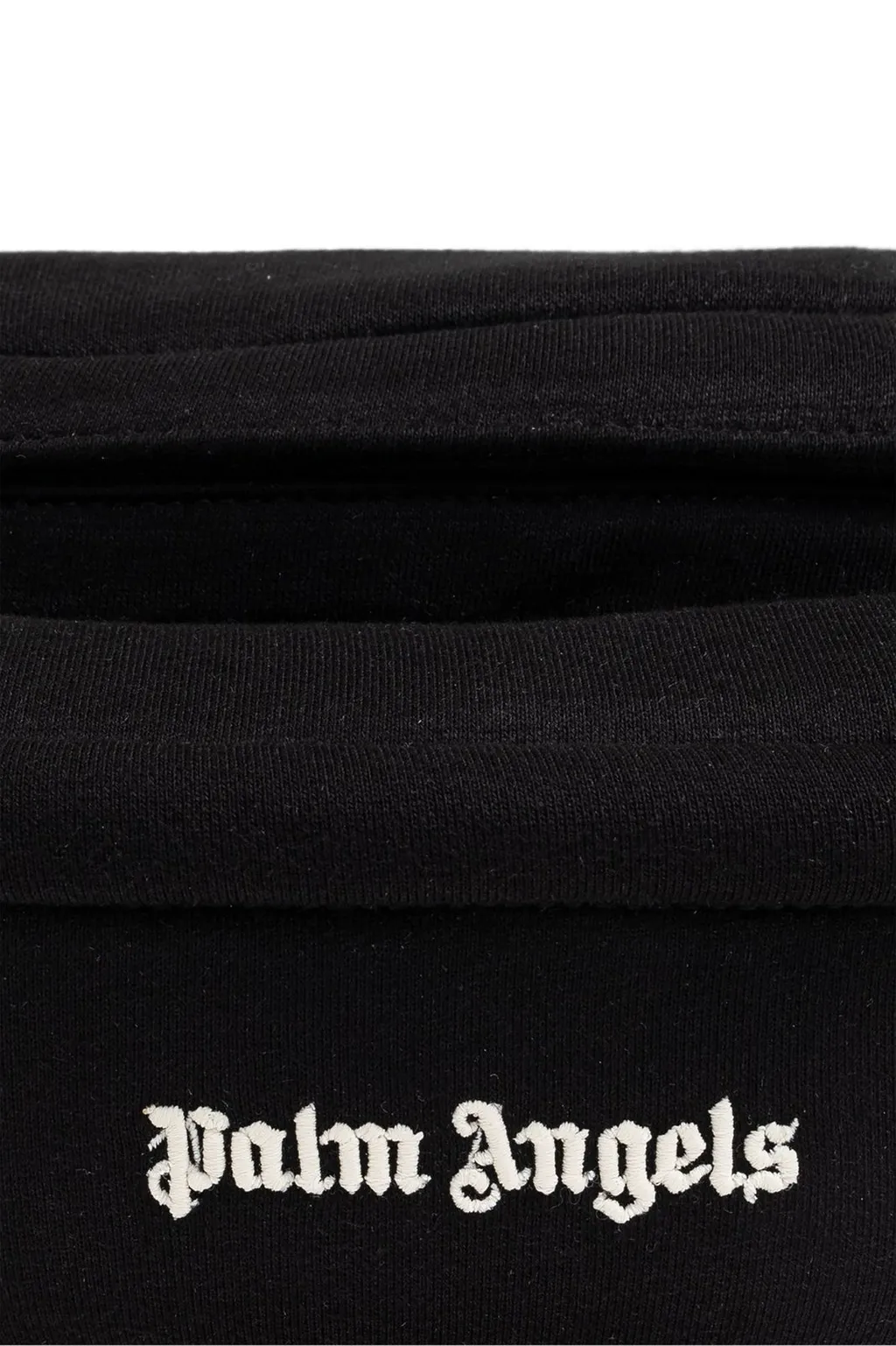 Palm Angels Logo Embroidered Belt Bag