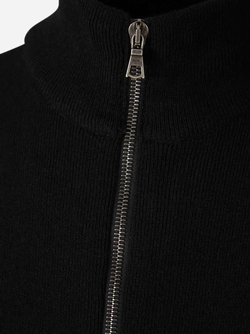 Palm Angels Logo Embroidered Zipped Sweatshirt