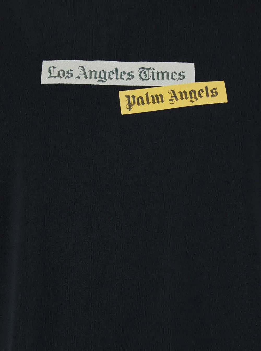 Palm Angels Logo Printed Crewneck T-Shirt