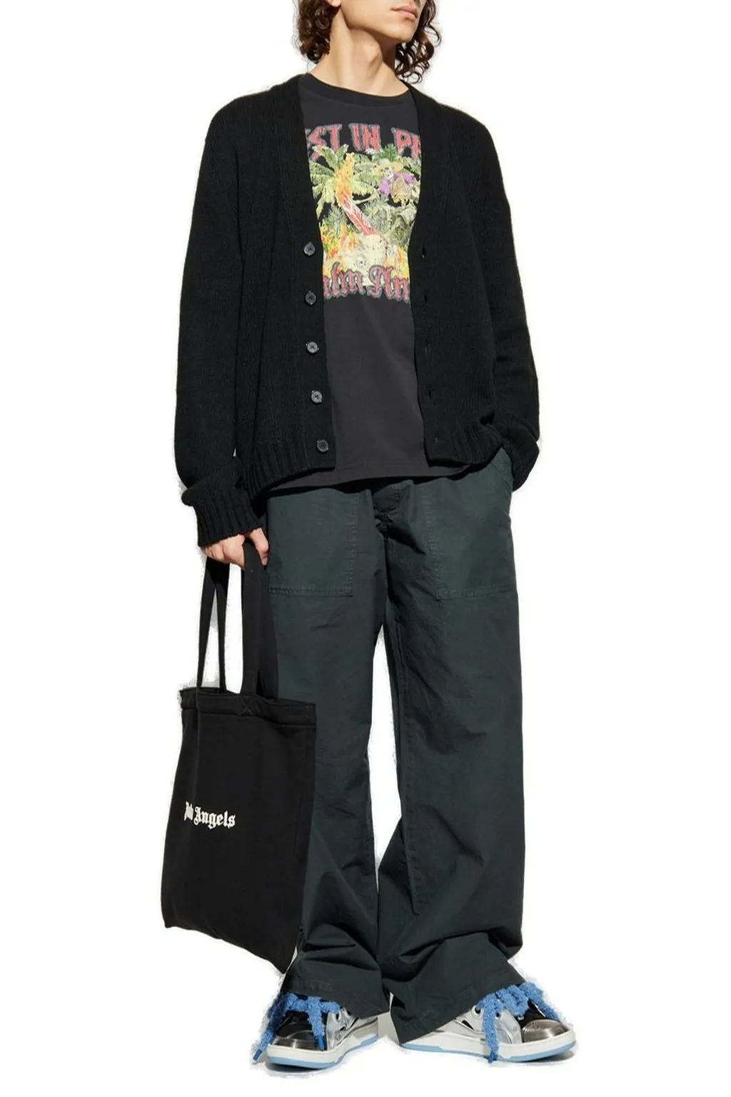 Palm Angels V-Neck Cardigan