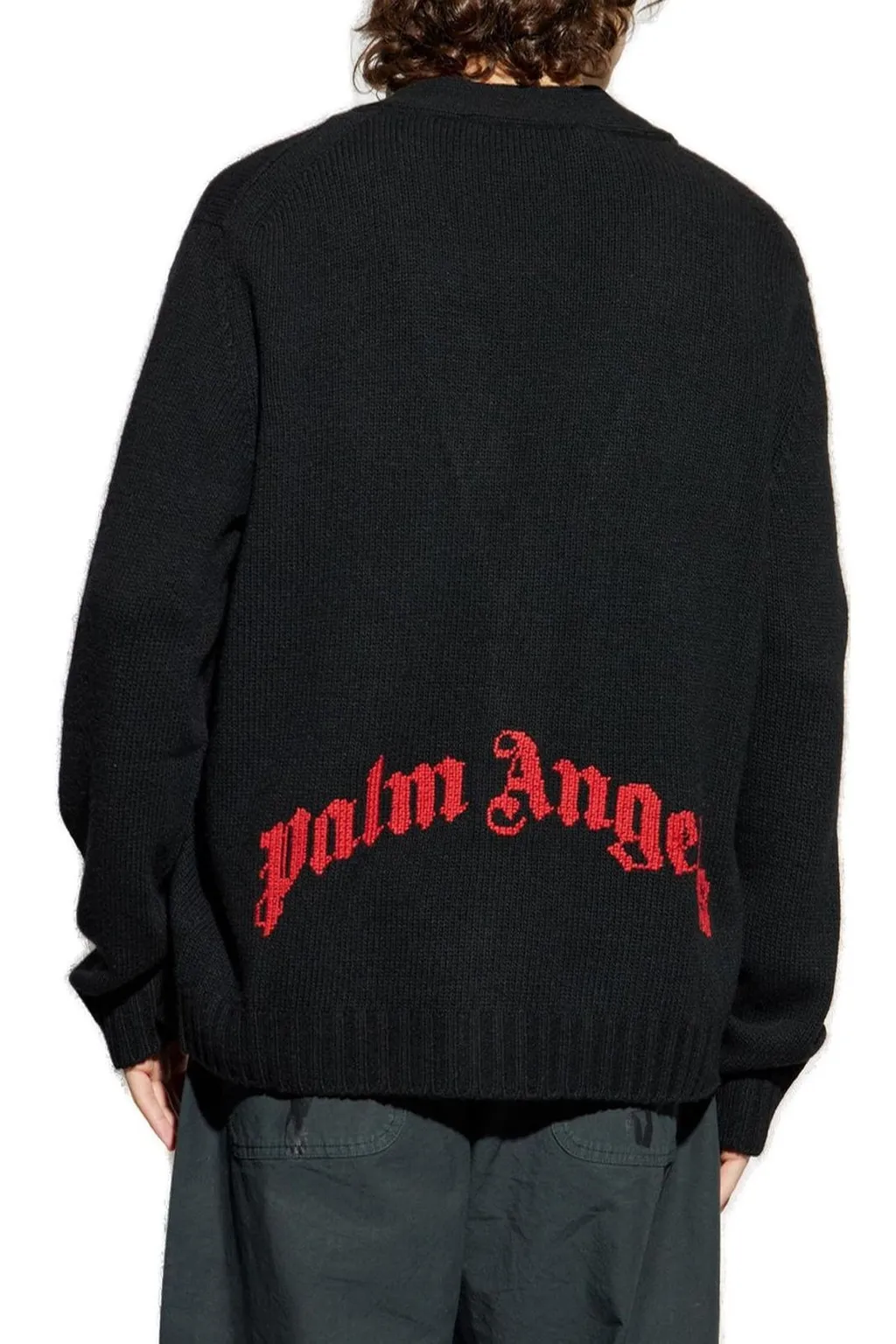 Palm Angels V-Neck Cardigan