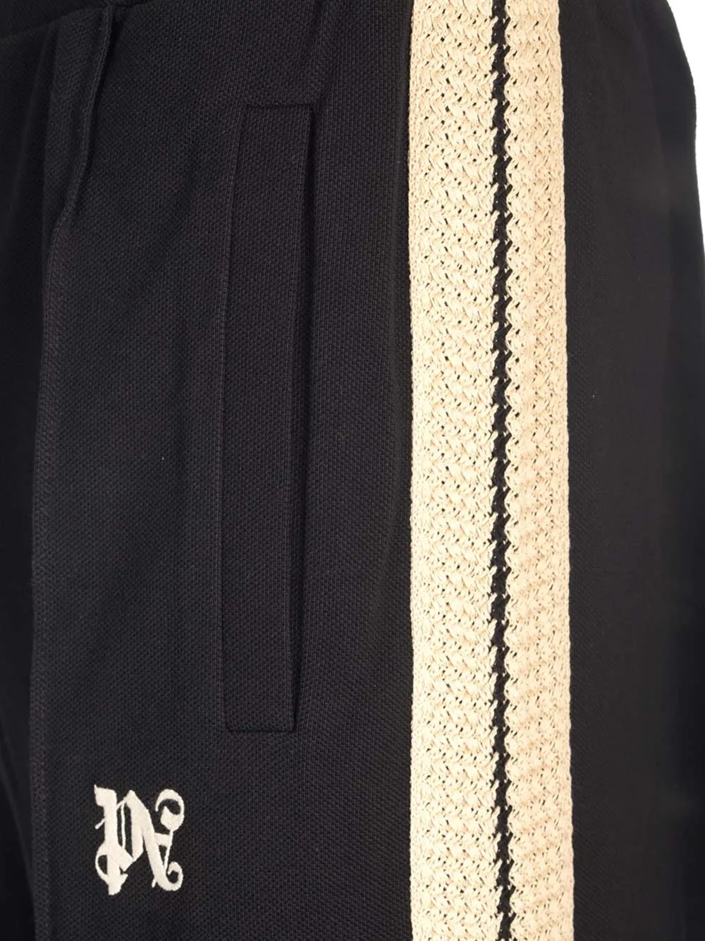 Palm Angels Pa Monogram Embroidered Track Pants