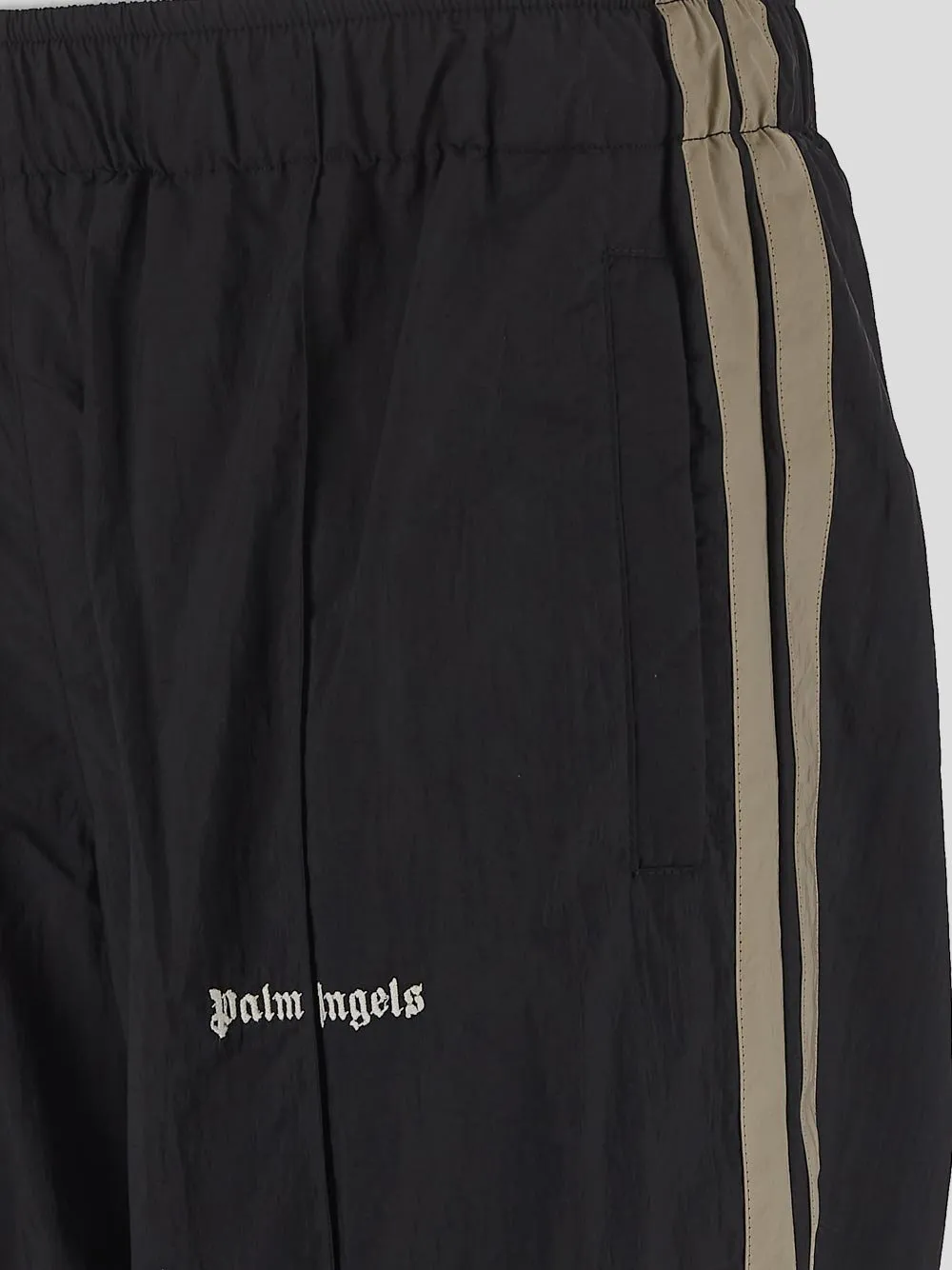 Palm Angels Logo-Printed Straight Leg Pants
