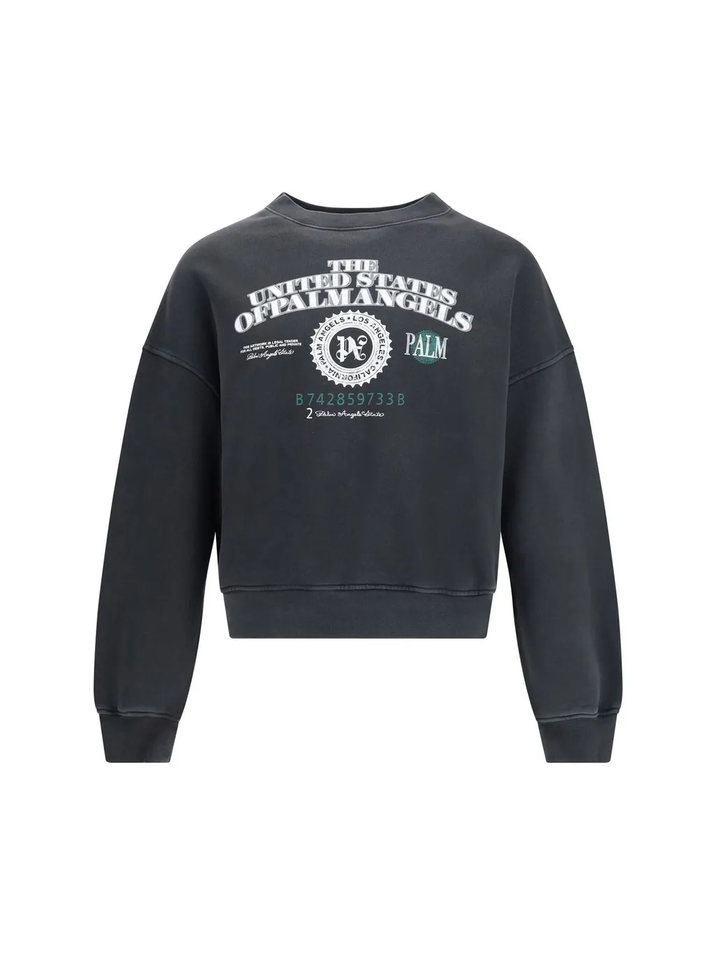 Palm Angels Dollar Loose Vintage Sweatshirt