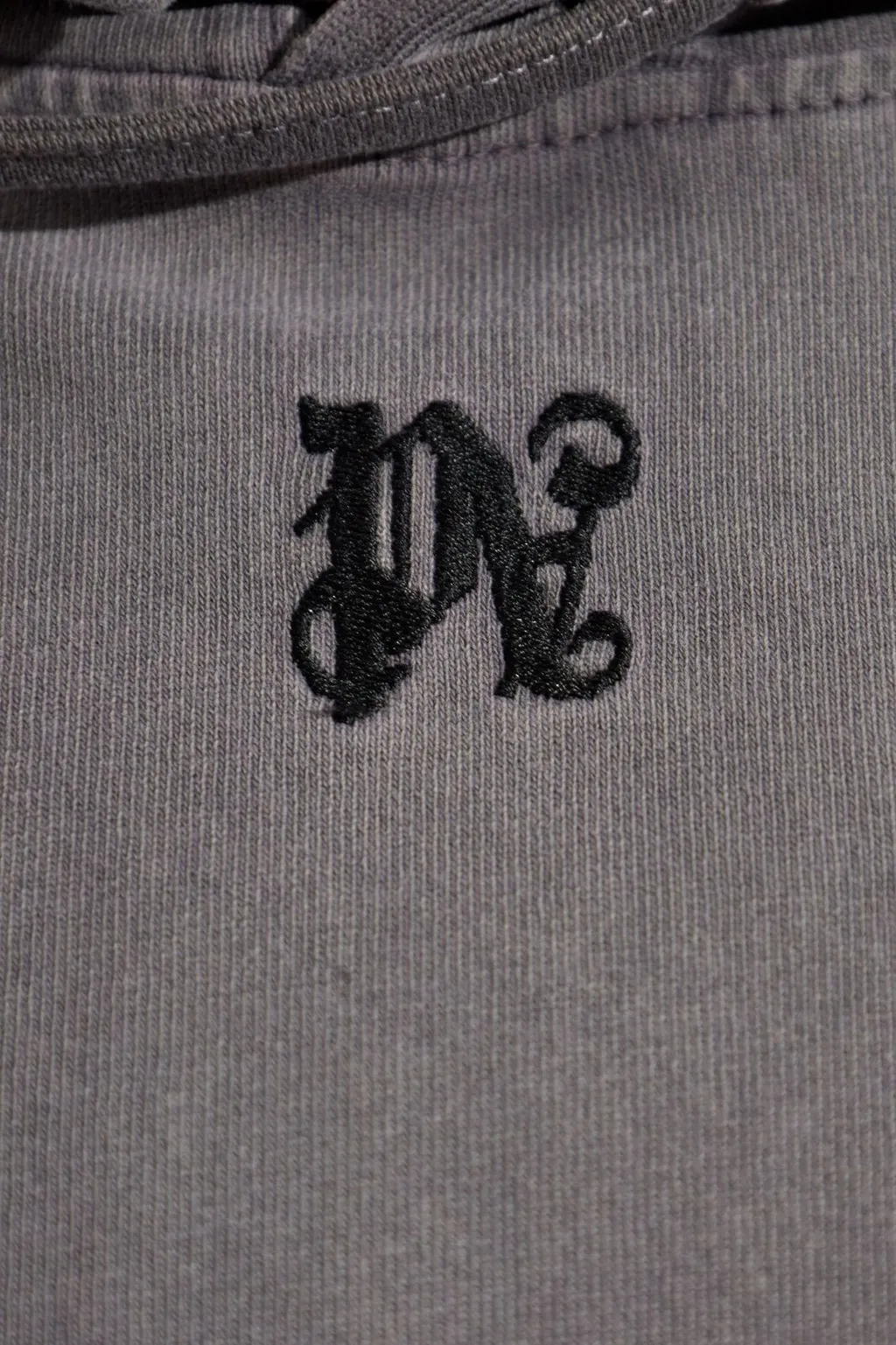 Palm Angels Layered Drawstring Hoodie