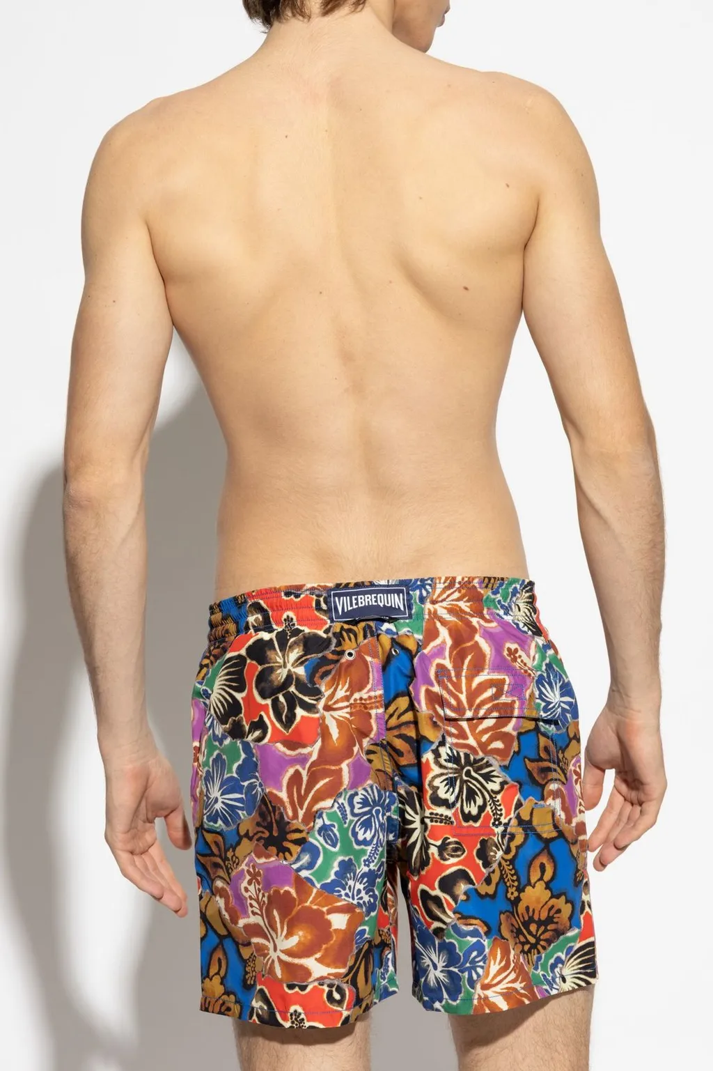 Palm Angels X Vilebrequin Graphic Printed Swim Shorts