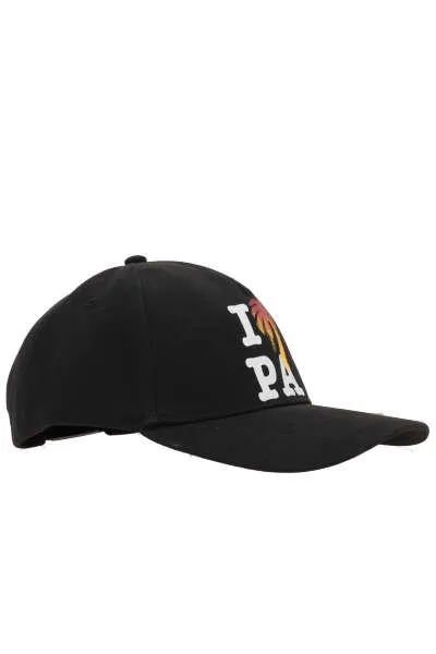 Palm Angels I Love Pa Drill Baseball Cap