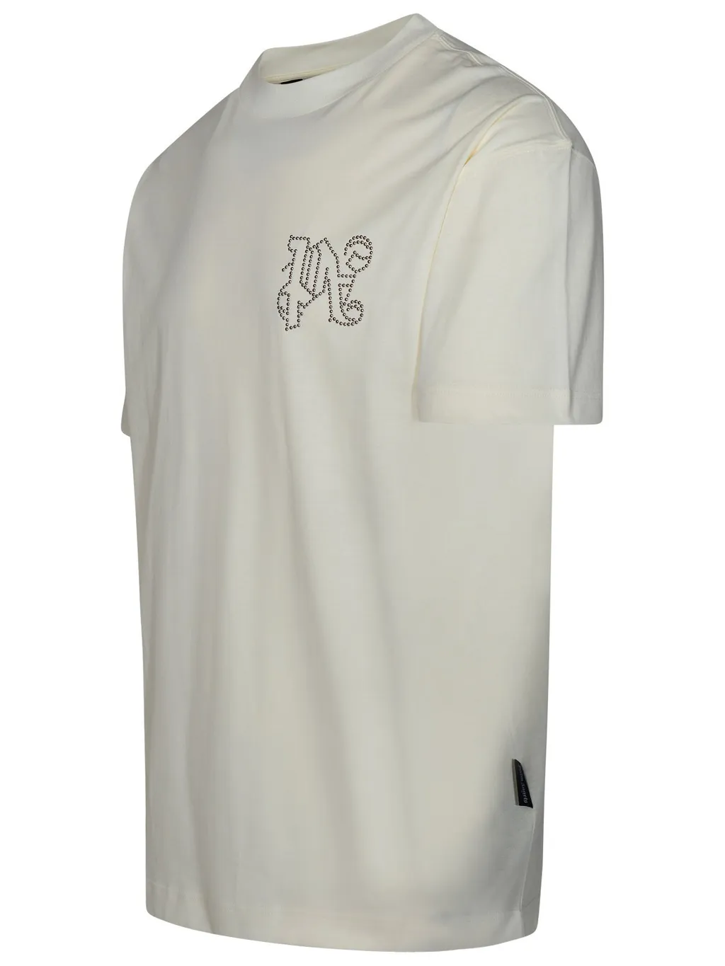 Palm Angels Monogram Embellished Crewneck T-Shirt