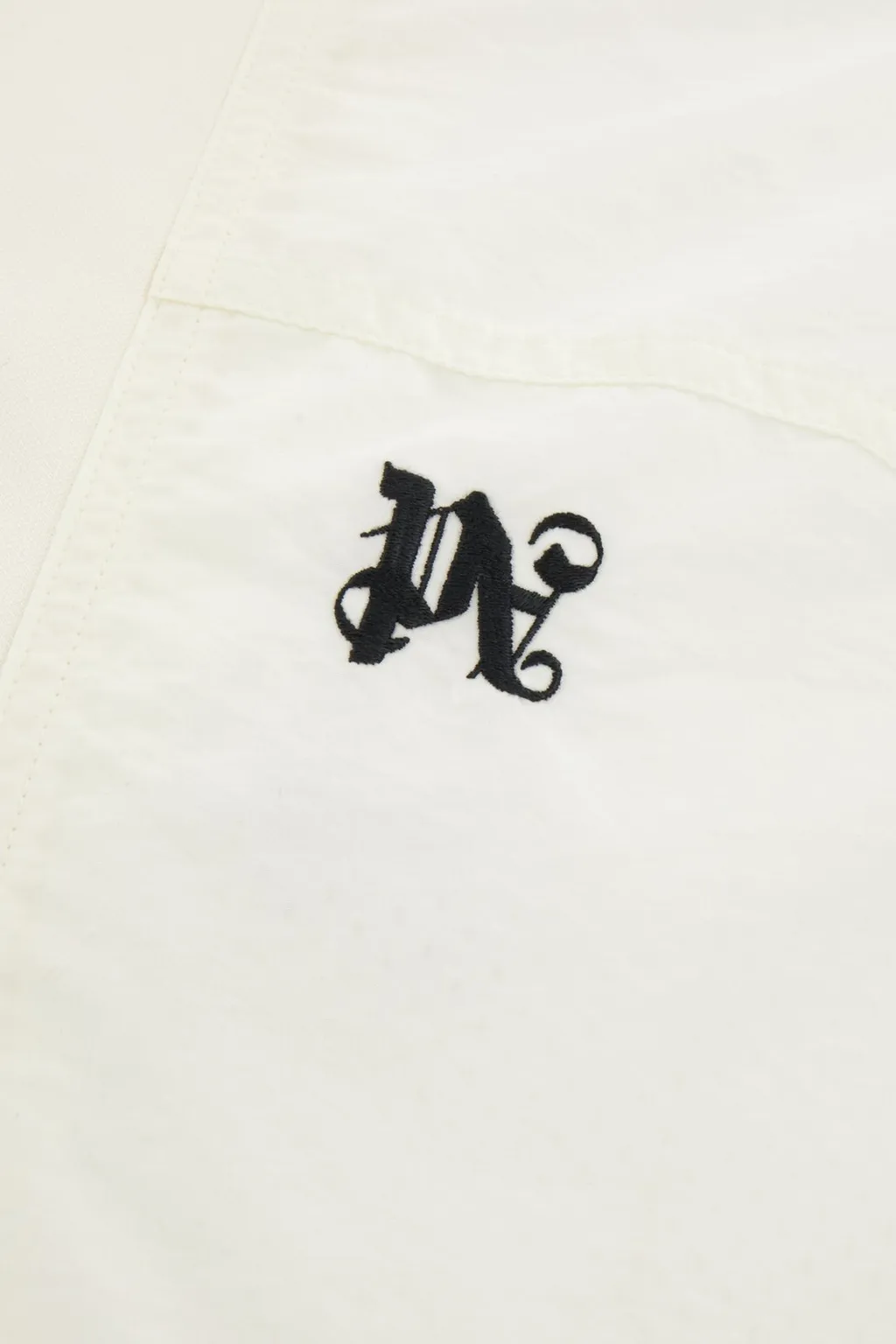 Palm Angels Logo Embroidered Hooded Jacket