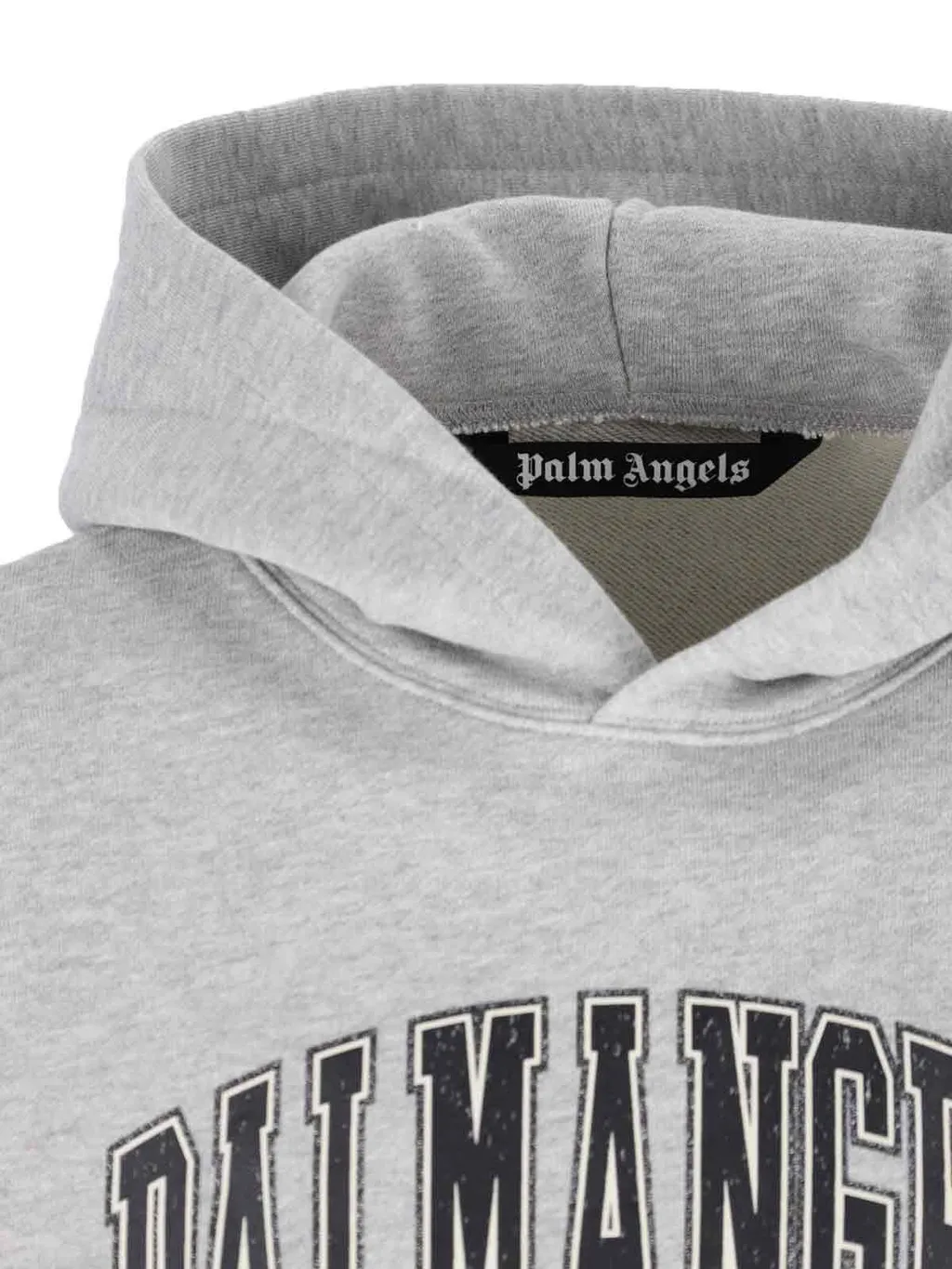 Palm Angels College Palm Logo Printed Hoodie