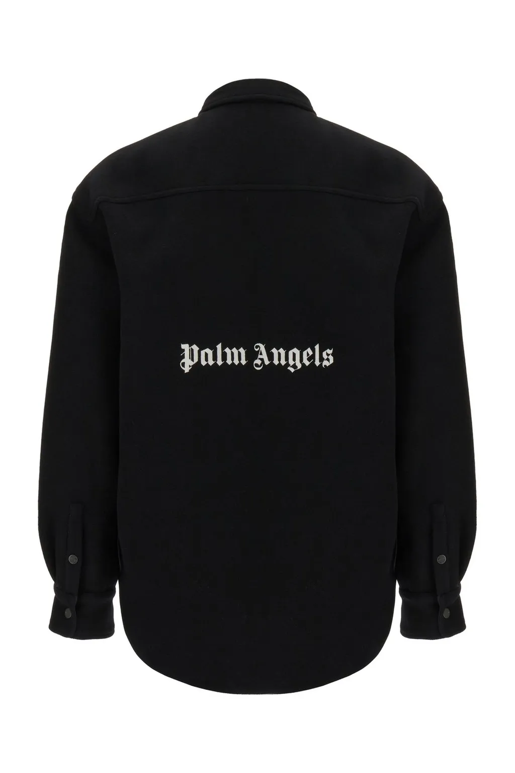 Palm Angels Logo-Embroidered Twill Overshirt