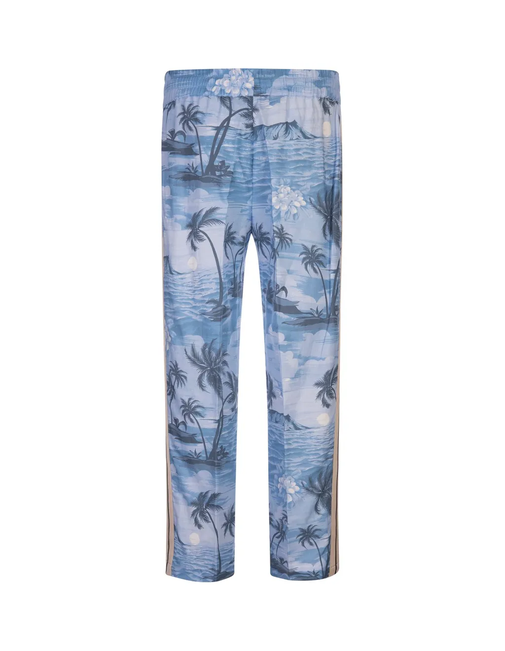 Palm Angels Island Printed Elastic Waist Trousers