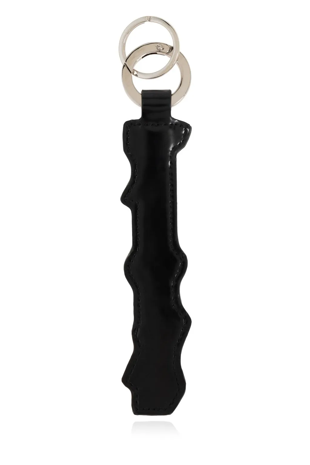 Palm Angels Logo Embossed Key Ring