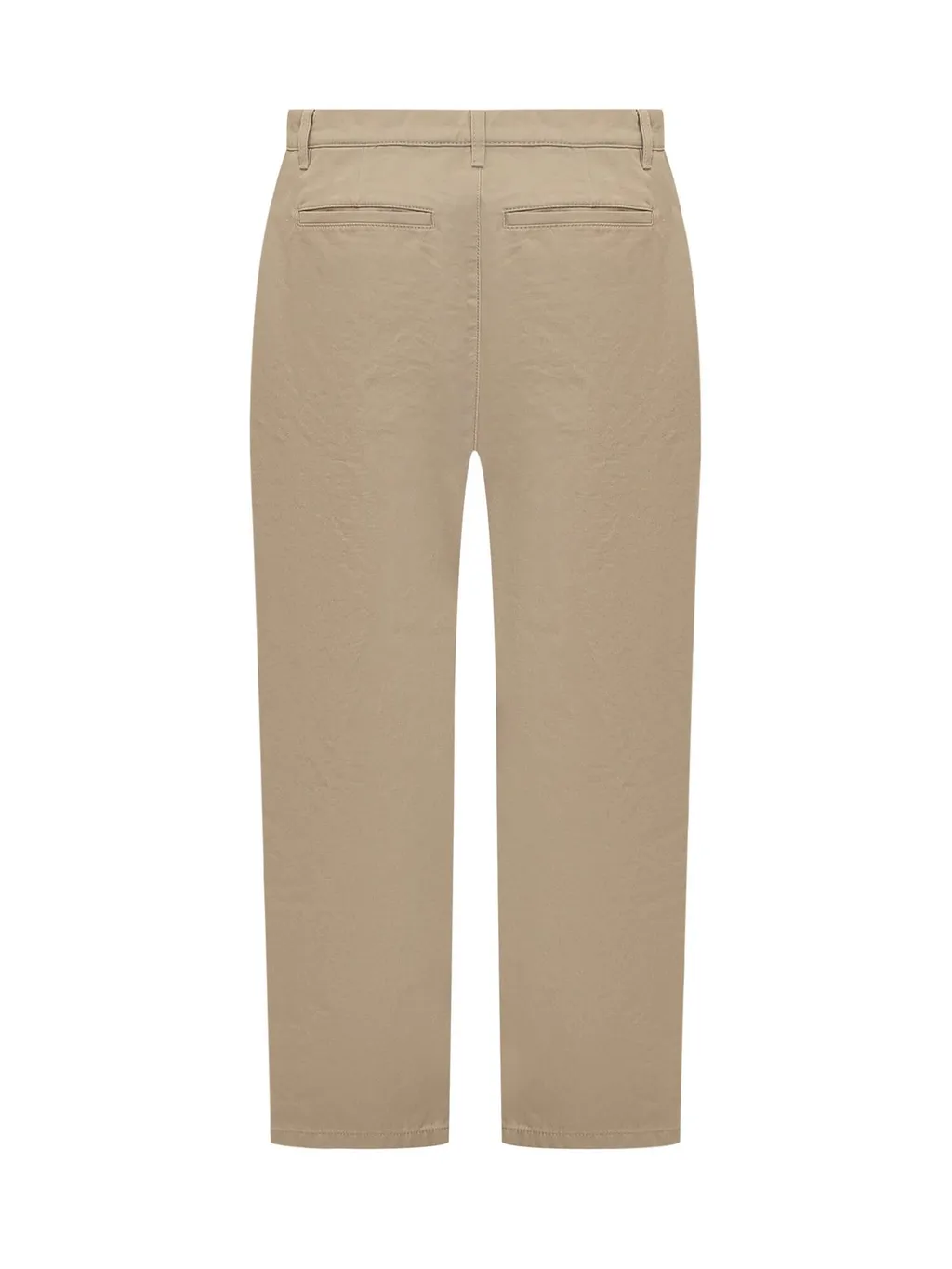 Palm Angels Logo Printed Straight Leg Chino Pants