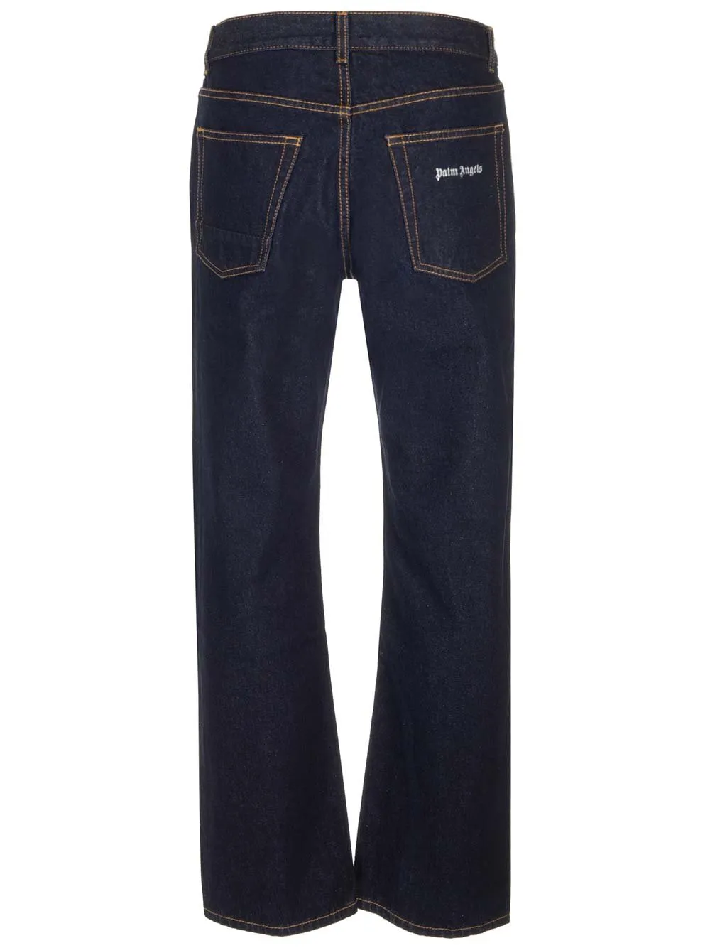 Palm Angels Logo-Embroidered Jeans