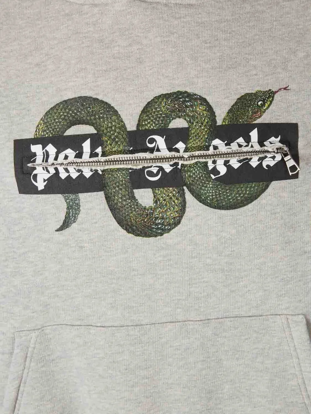 Palm Angels Logo Printed Hoodie