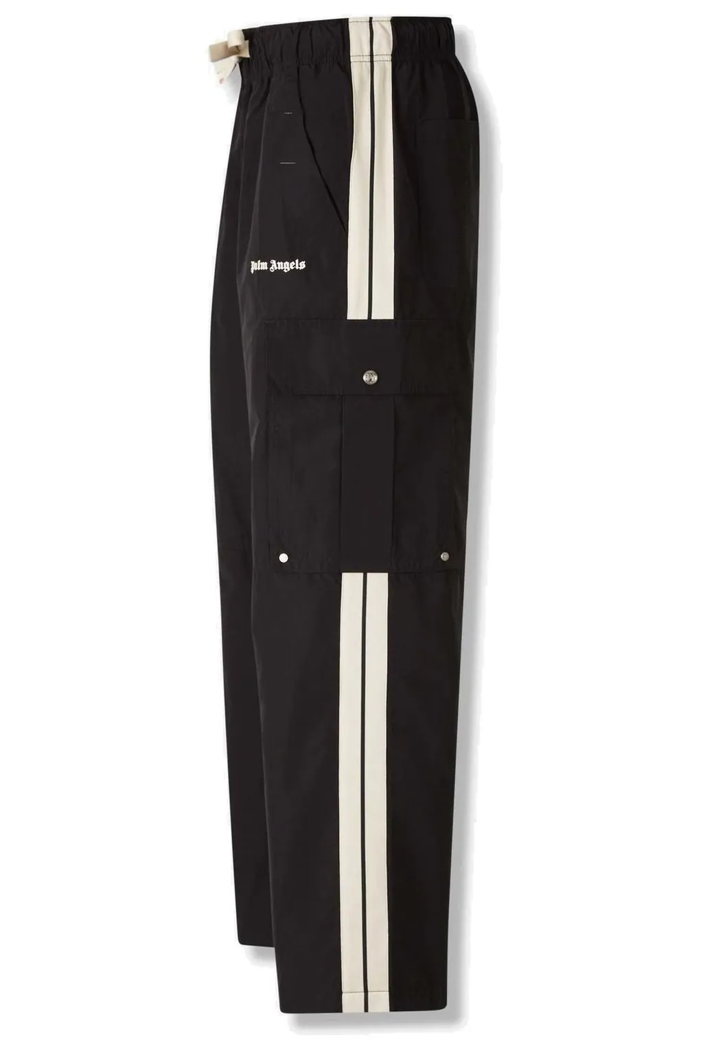 Palm Angels Logo Printed Cargo Pants