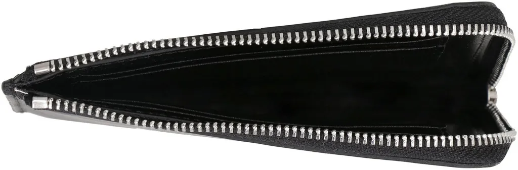 Palm Angels Logo Printed Zipped Wallet
