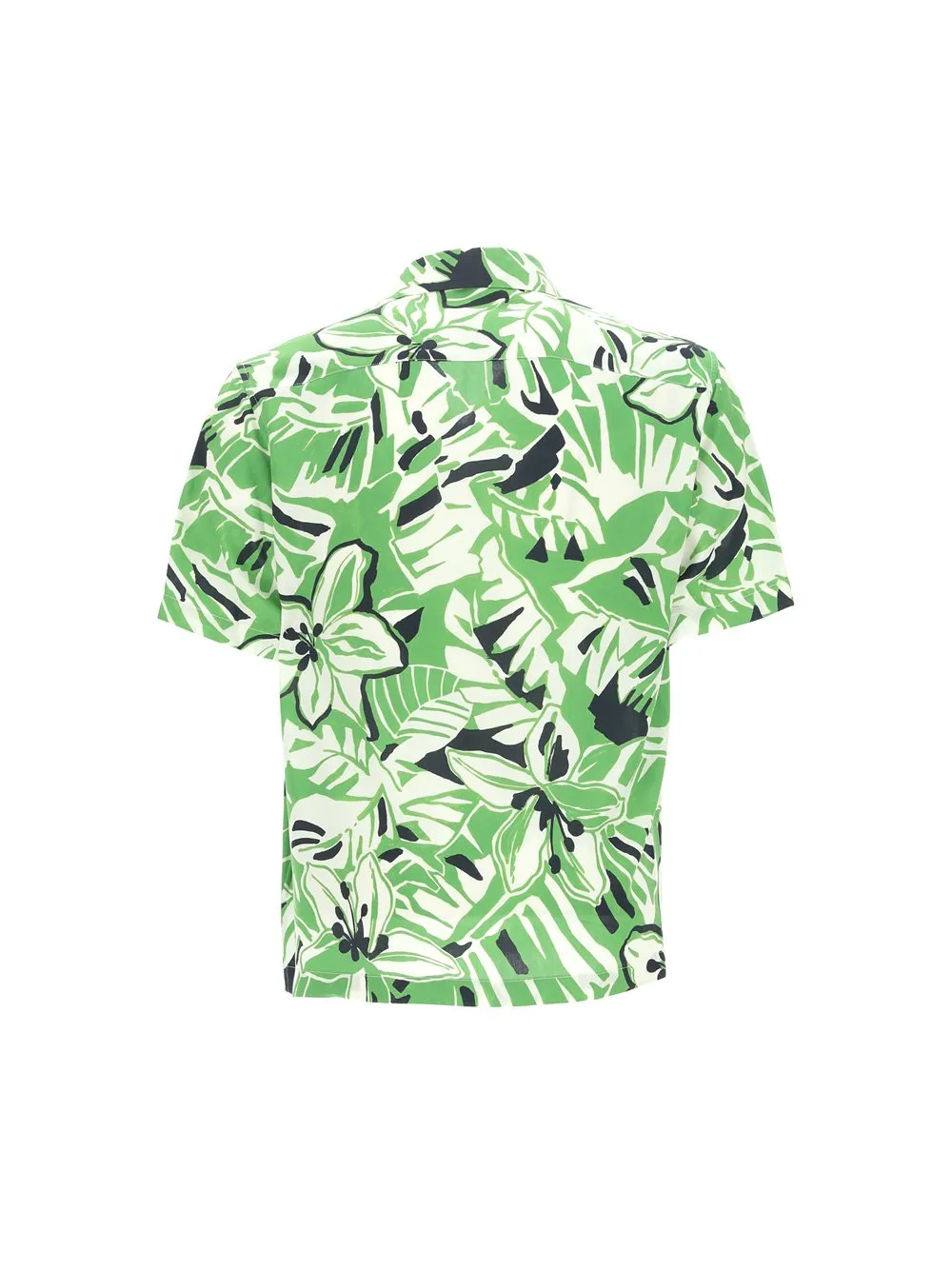 Palm Angels Macro Hibiscus Bowling Shirt