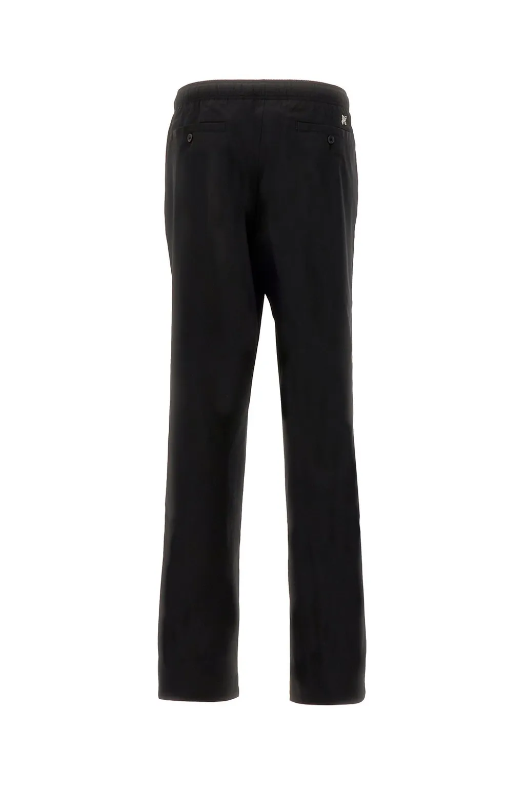 Palm Angels Logo Embroidered Drawstring Pants