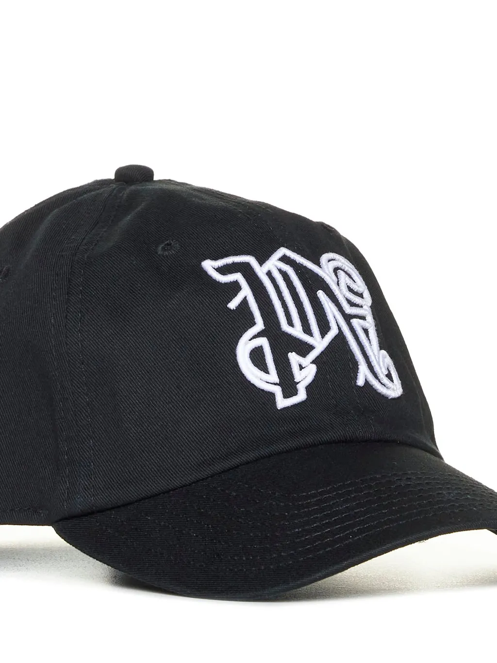 Palm Angels Monogram Embroidered Baseball Cap
