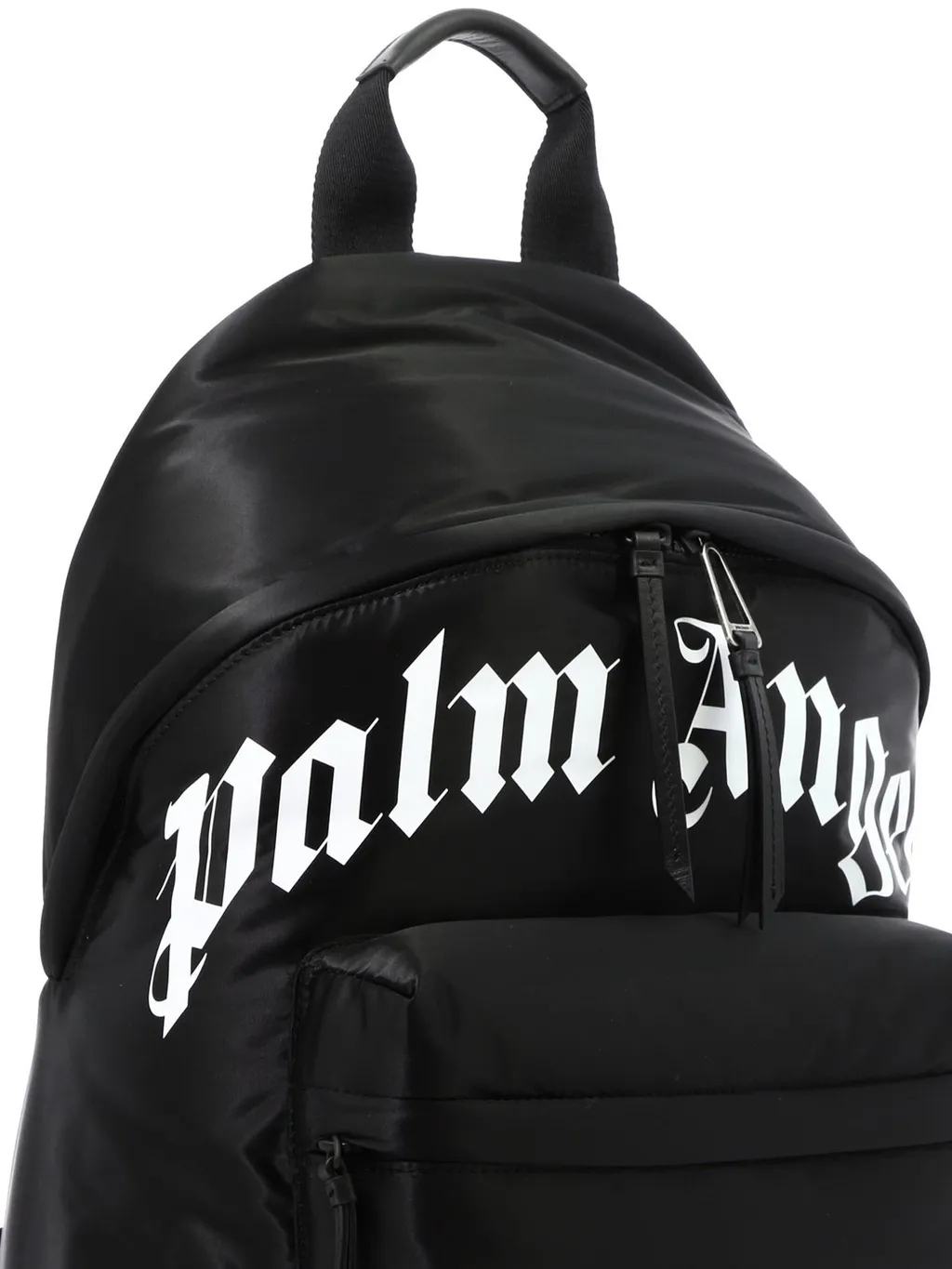 Palm Angels Logo Printed Zipped Backpack
