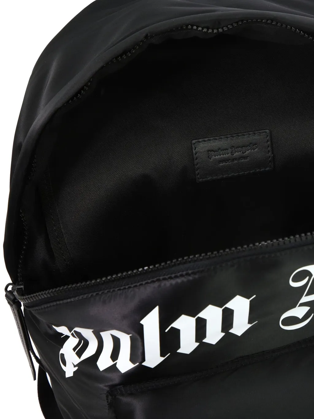 Palm Angels Logo Printed Zipped Backpack