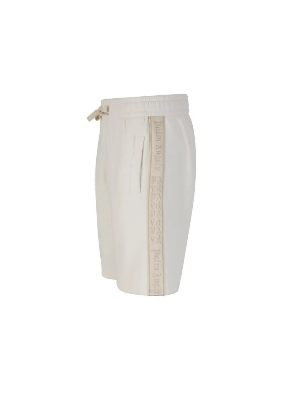 Palm Angels Logo-Tape Drawstring Track Shorts