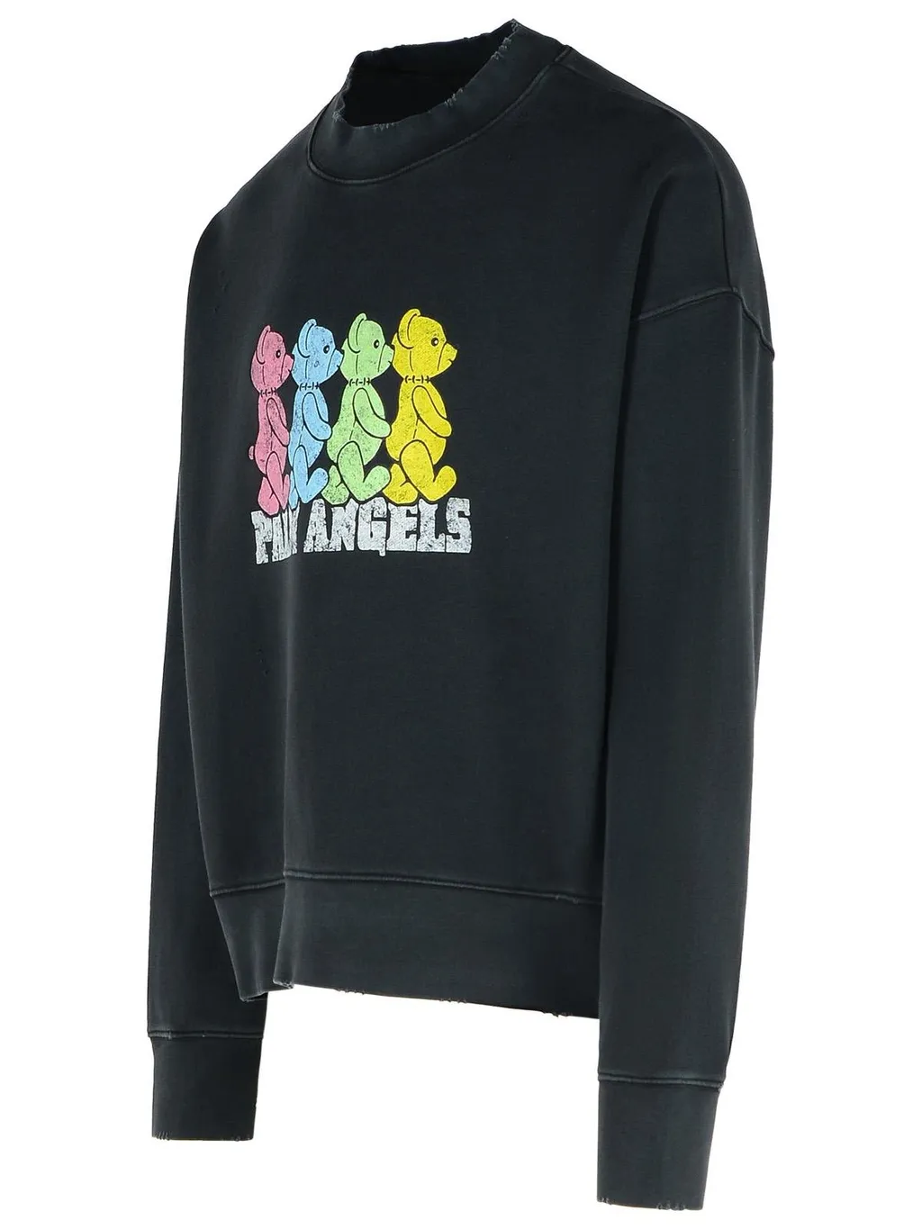 Palm Angels Crossroads Bear Printed Crewneck Sweatshirt