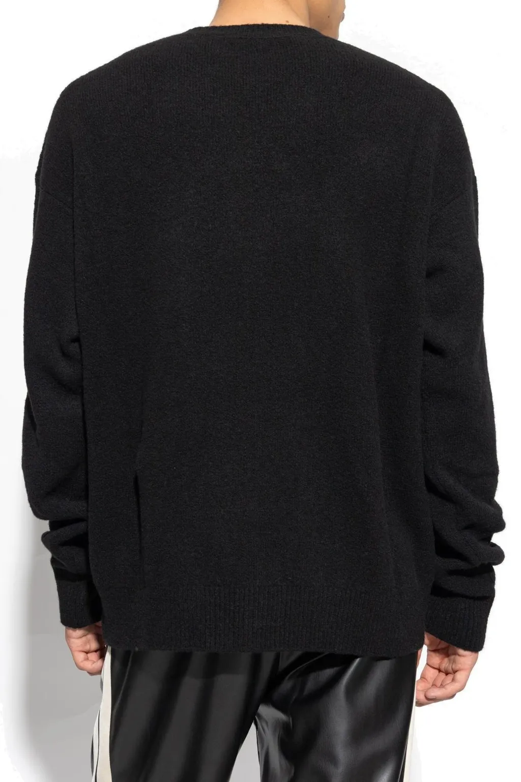 Palm Angels Logo Embroidered Crewneck Jumper