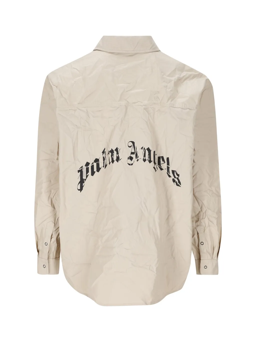 Palm Angels Logo Printed Buttoned Shirt