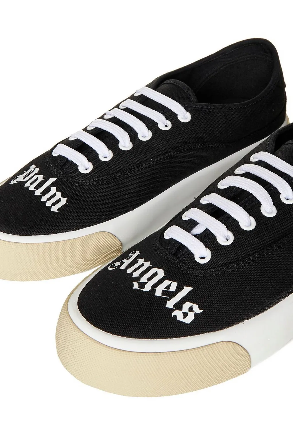 Palm Angels Logo Printed Lace-Up Sneakers