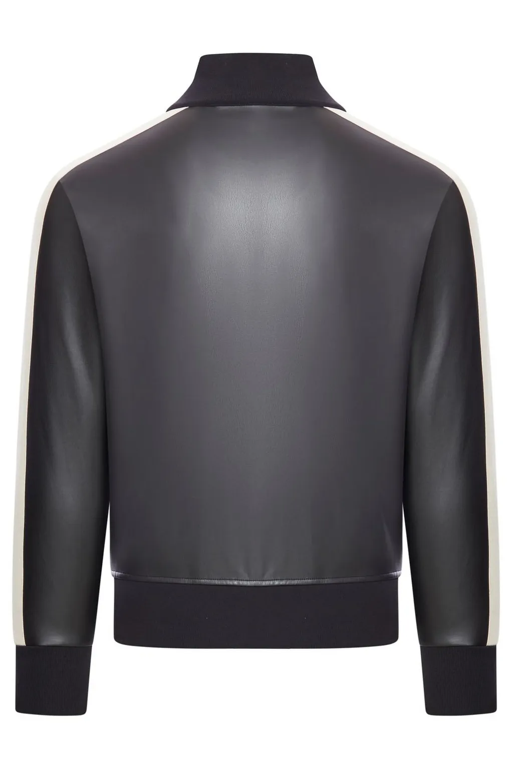 Palm Angels Logo Embroidered High Neck Jacket