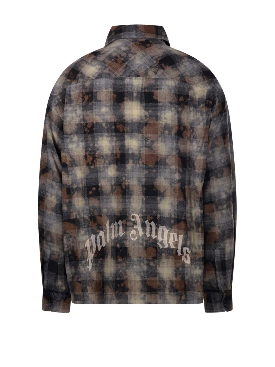 Palm Angels Checked Long-Sleeved Shirt