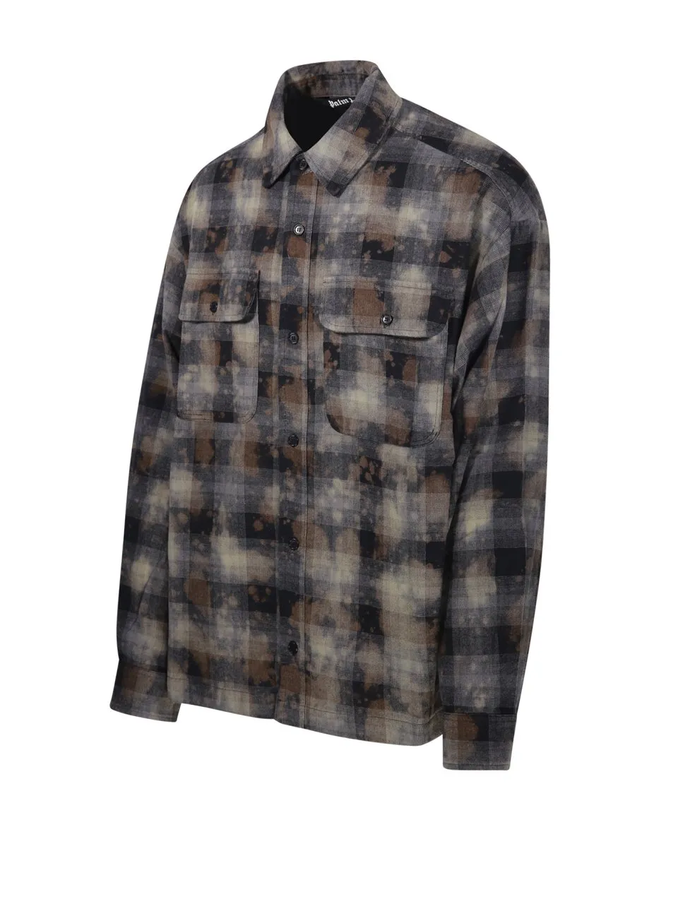 Palm Angels Checked Long-Sleeved Shirt