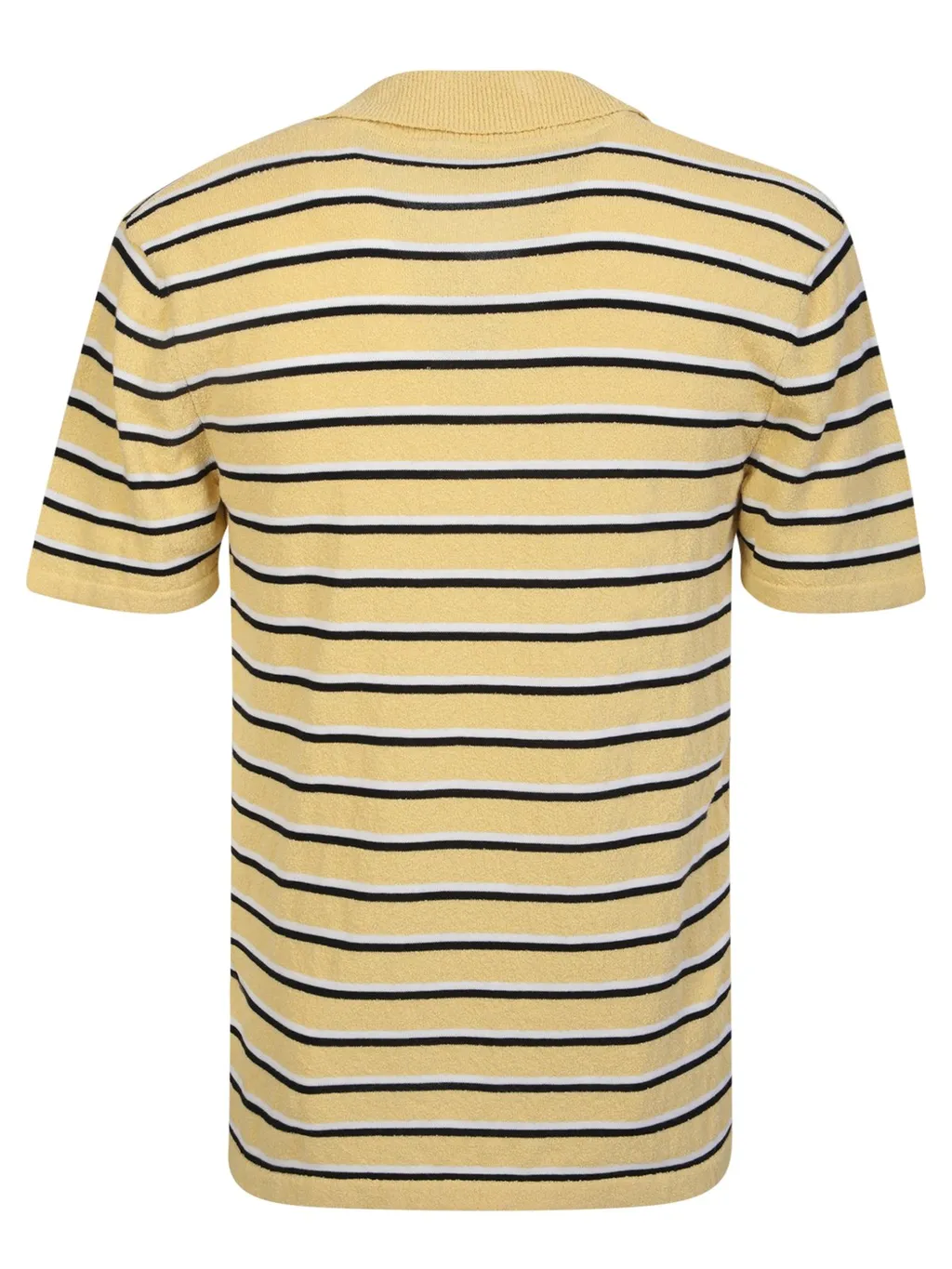 Palm Angels Logo-Patch Short Sleeved Polo Shirt