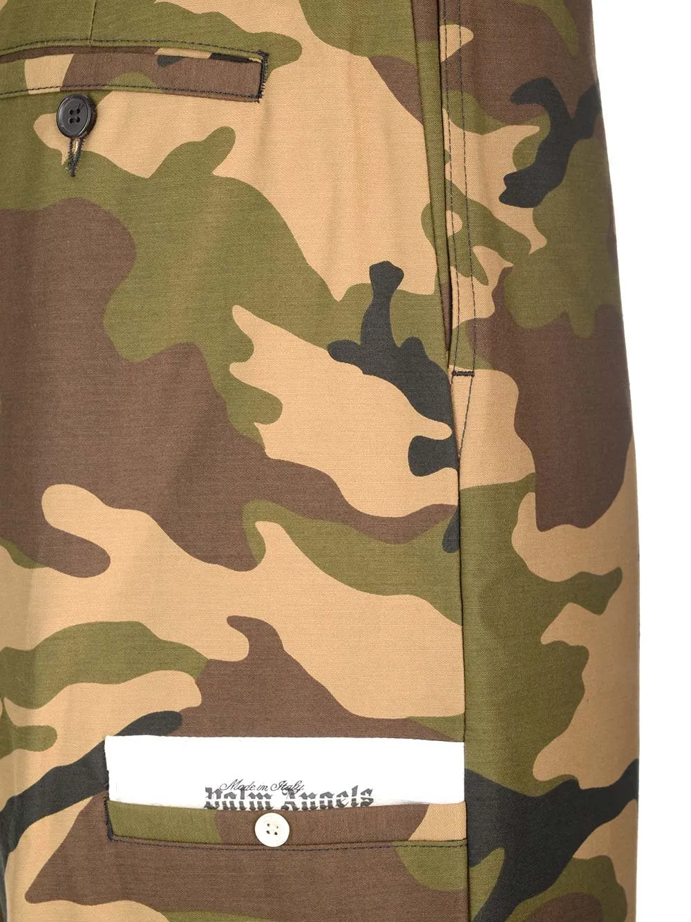 Palm Angels Camouflage Printed Pants