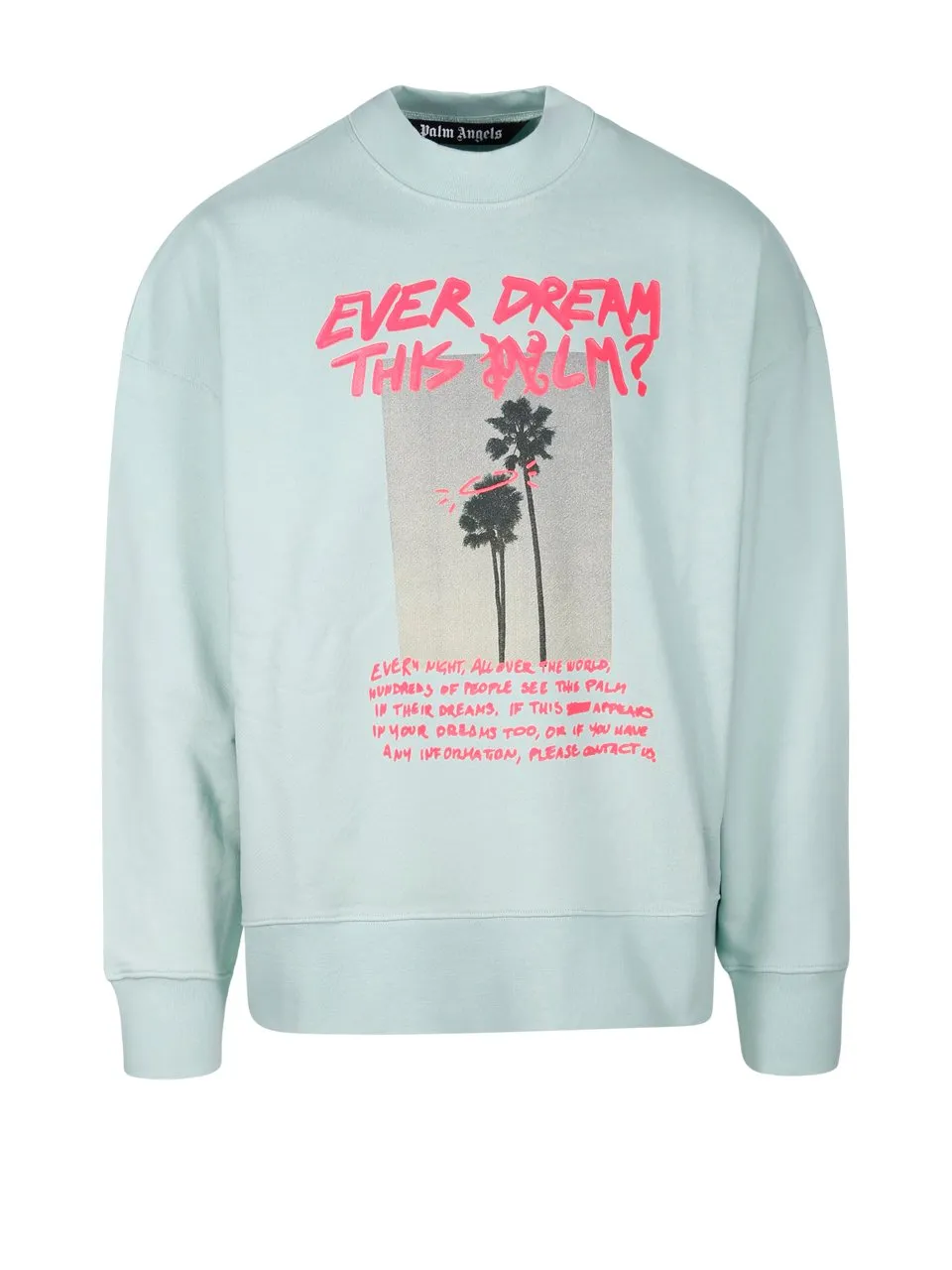 Palm Angels Graphic Printed Crewneck Sweatshirt