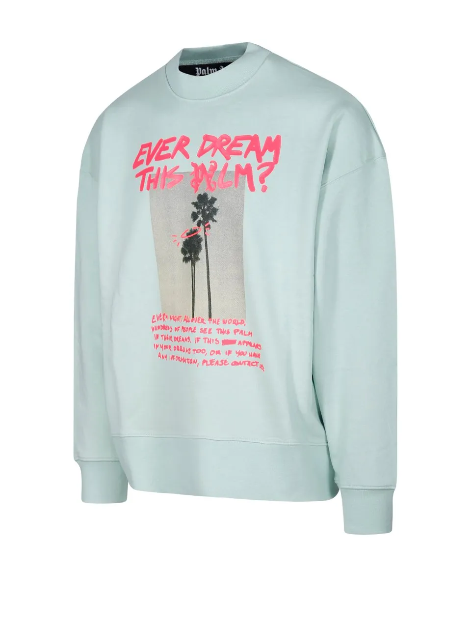 Palm Angels Graphic Printed Crewneck Sweatshirt