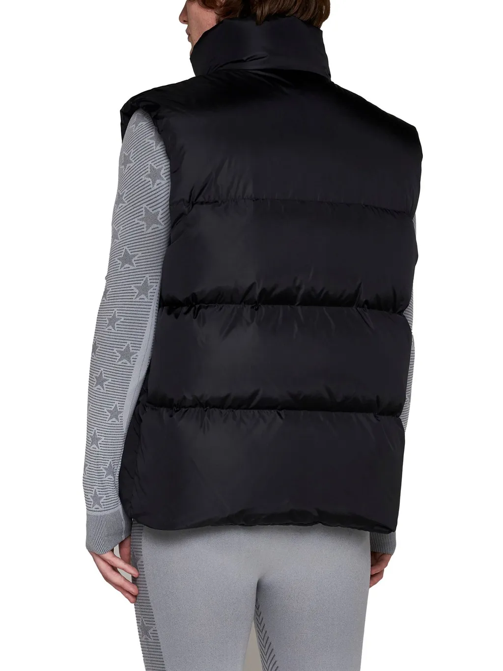 Palm Angels Logo Patch Padded Vest