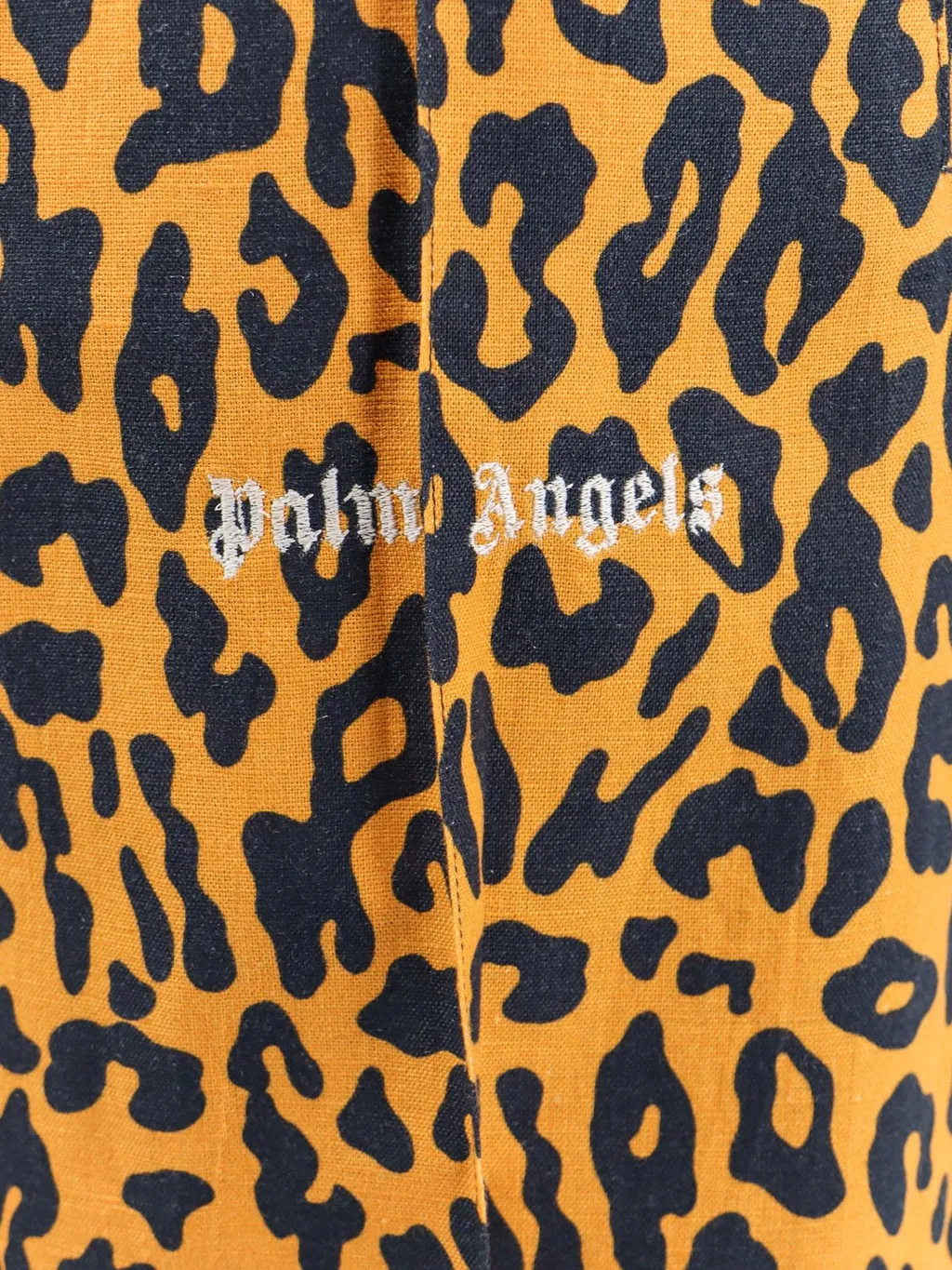 Palm Angels Cheetah-Printed Straight Leg Track Pants