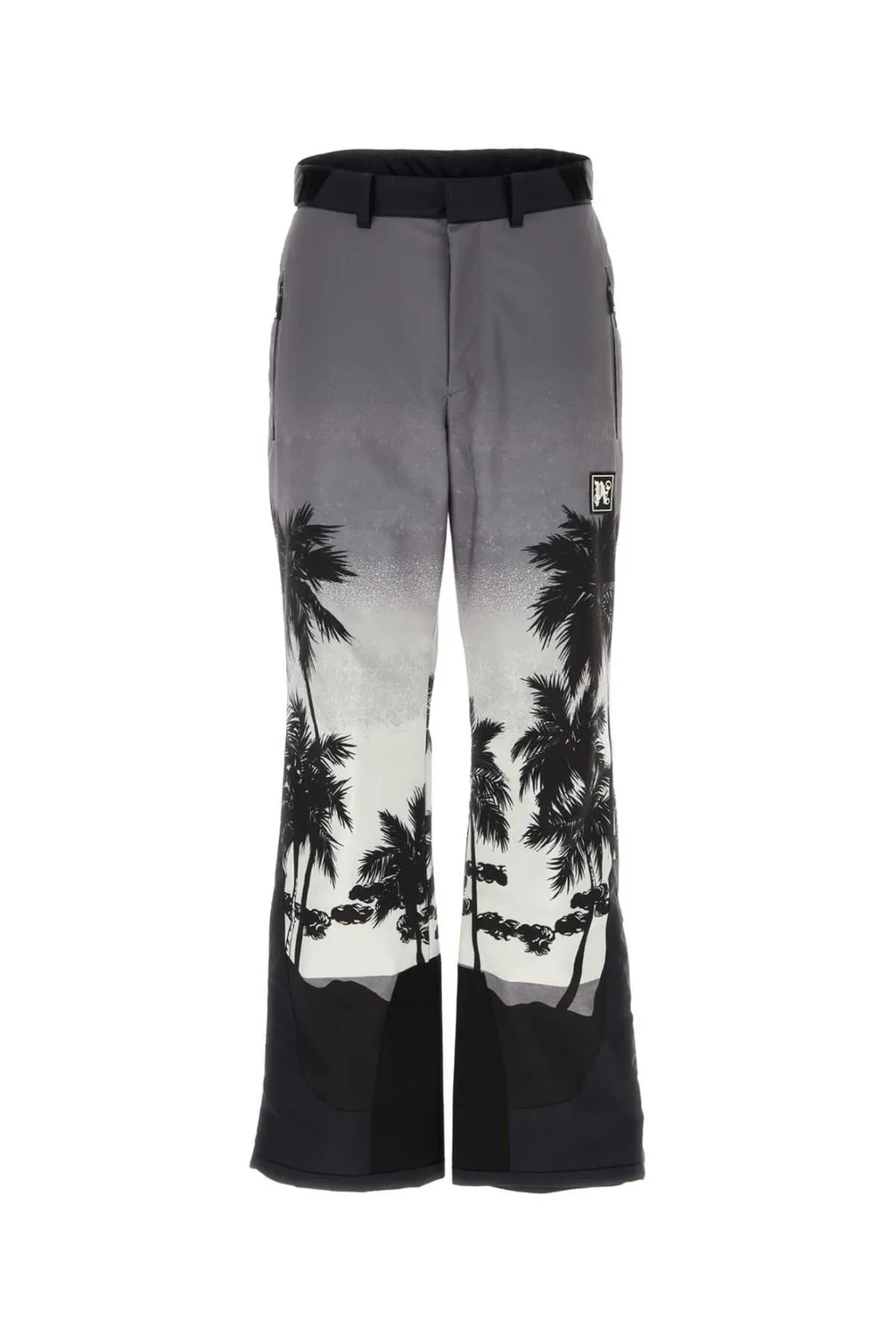 Palm Angels Palm Printed Straight Leg Padded Ski Bottoms