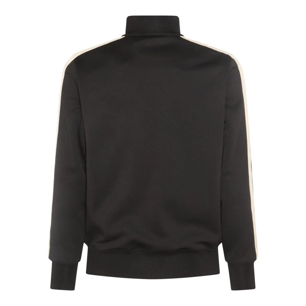 Palm Angels Monogram Embroidered Zipped Jacket