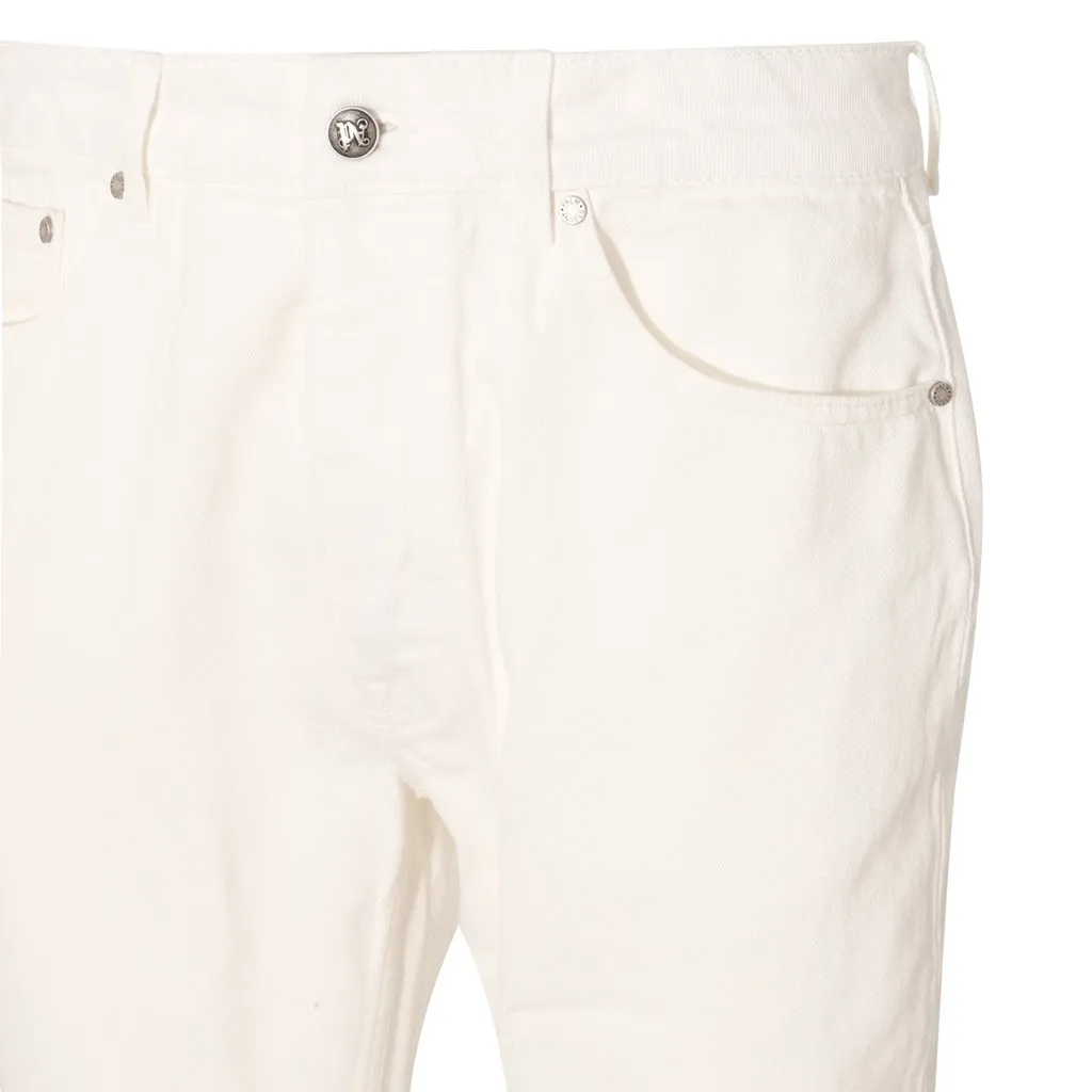 Palm Angels Straight Leg Jeans