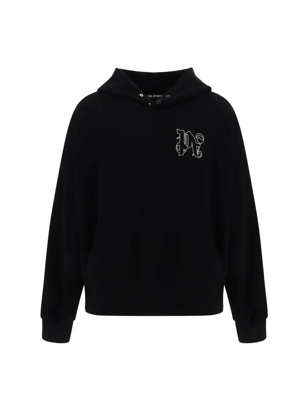 Palm Angels Pa Monogram Embroidered Hoodie