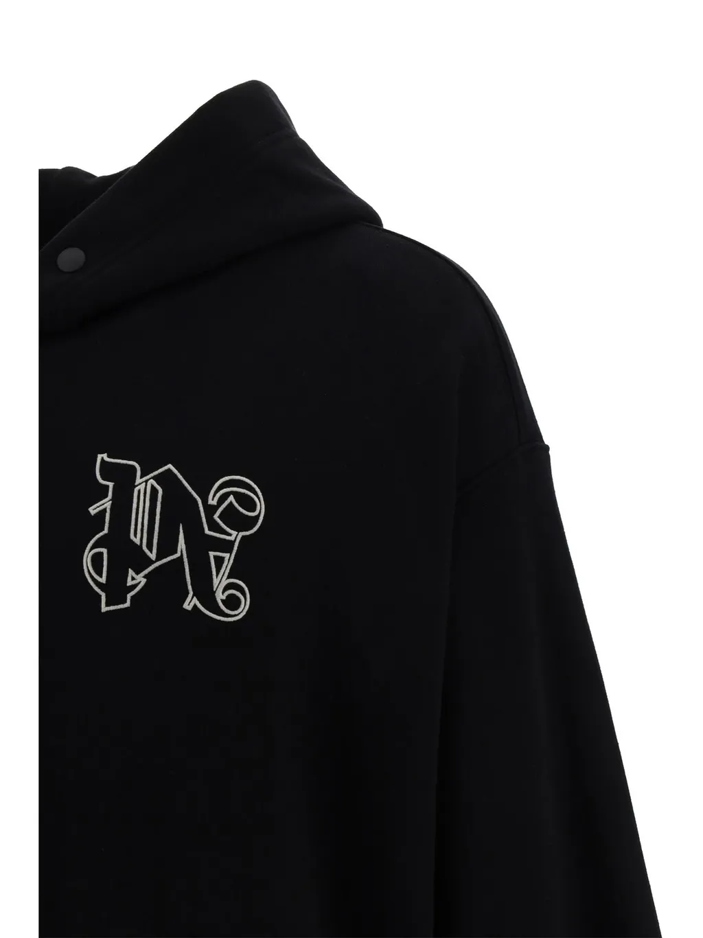 Palm Angels Pa Monogram Embroidered Hoodie